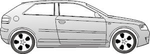 Audi A3 (8P)
3-türig