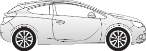 Opel Astra J GTC