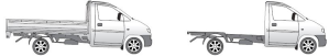 Hyundai H1
Pritschenwagen / Fahrgestelle