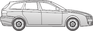 Alfa 159 
Sportwagon