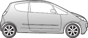 Mitsubishi Colt
3 - türig