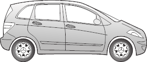 Mercedes Benz B-Klasse (245)
W 245, 5-türig