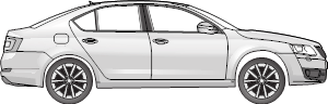 Skoda Octavia III
Limousine, mit und ohne AHK - Vorbereitung