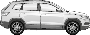 Skoda Karoq
mit und ohne AHK - Vorbereitung