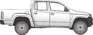 Volkswagen Amarok Double Cab
mit AHK - Vorbereitung