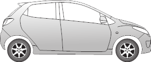Mazda 2
5-türig, Typ DE