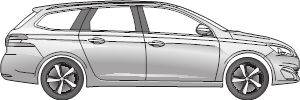 Peugeot 308 SW
Kombi