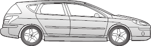 Peugeot 407
Limousine, SW, Coupé