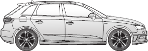 Audi A3 (8VA)
Sportback
