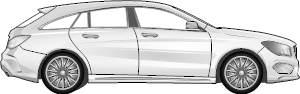 Mercedes Benz CLA-Klasse Shooting Brake
X117