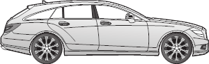 Mercedes Benz CLS-Klasse Shooting Brake
X 218