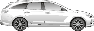 Hyundai i30 PD
5-türig / Kombi / Fastback nur für Fahrzeuge mit AHK Vorbereitung