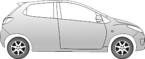 Mazda 2
3-türig, Typ DE