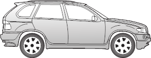 BMW X5 (E53)
für Fahrzeuge mit AHK - Vorbereitung
