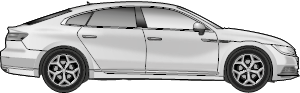 Volkswagen Arteon
mit und ohne AHK - Vorbereitung