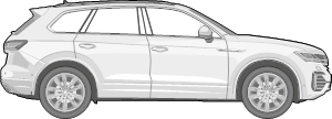 Volkswagen Touareg
mit und ohne AHK - Vorbereitung