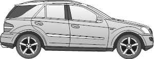 Mercedes Benz M-Klasse
W166