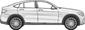 Mercedes Benz GLC
C 253, Coupè