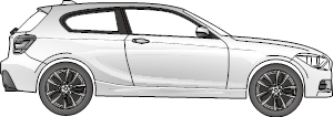 BMW 1er (F21) 
3-türig