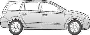 Opel Astra H
Caravan, mit REC