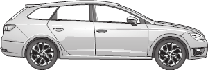 Seat Leon ST
mit und ohne AHK - Vorbereitung
