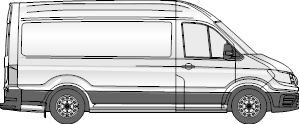 Volkswagen Crafter II
Kastenwagen / Pritschenwagen (nur für Fahrzeuge mit AHK Vorbereitung)