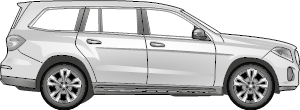 Mercedes Benz GLS-Klasse
X 166