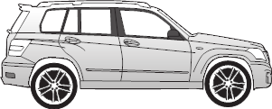 Mercedes Benz GLK
X 204