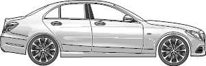 Mercedes Benz C-Klasse (205)
W 205, Limousine