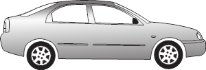 Kia Shuma II 
Fließheck
