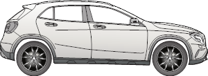 Mercedes Benz GLA-Klasse
X 156