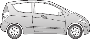 Mercedes Benz A-Klasse (169)
C 169, 3-türig