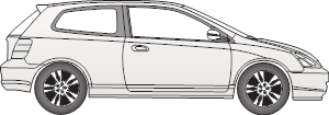 Honda Civic 
3-türig