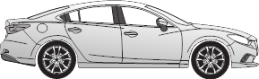 Mazda 6
Limousine, Typ GJ