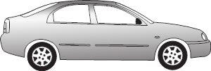Kia Shuma I 
Fließheck