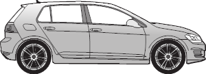 Volkswagen Golf 7
Limousine, mit und ohne AHK-Vorbereitung