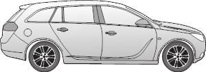 Opel Insignia SportsTourer
für Fahrzeuge mit AHK - Vorbereitung