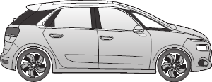 CITROËN C4 SpceTourer
auch Grand C4 SpaceTourer