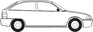 Opel Astra F
Fliessheck