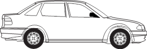 Opel Astra F
Stufenheck, mit Check - Control