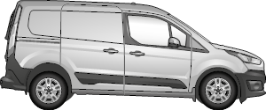 Ford Transit Connect V408 MCA*
Für Fahrzeuge mit Vorbereitung