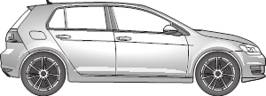 Volkswagen Golf 7
Limousine, mit und ohne AHK-Vorbereitung