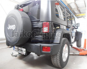 Фаркоп Galia для JEEP WRANGLER JK 2007-2018. Артикул J008A