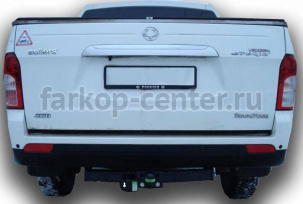 Фаркоп Лидер Плюс для SSANG YONG ACTYON SPORTS 2006-2012. Артикул S208-FC