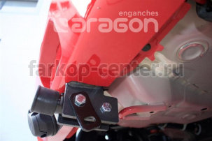 Фаркоп Aragon для SUZUKI SWIFT 2010-2019г. Артикул E6107BS