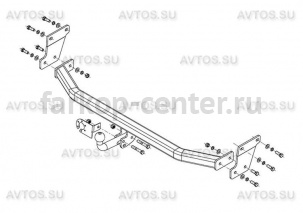 Фаркоп Avtos для KIA RIO 2011-2017. Артикул KI29