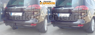Фаркоп Aragon для OPEL ZAFIRA C 2012-2019г. Артикул E4519CV
