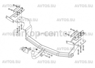 Фаркоп Avtos для NISSAN X-TRAIL T31 2007-2014. Артикул NS29