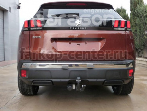 Фаркоп Aragon для PEUGEOT 3008 2017-2019г. Артикул E4723CS