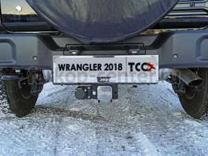 Фаркоп ТСС для JEEP WRANGLER JL 2018-2019г. Артикул TCU00134